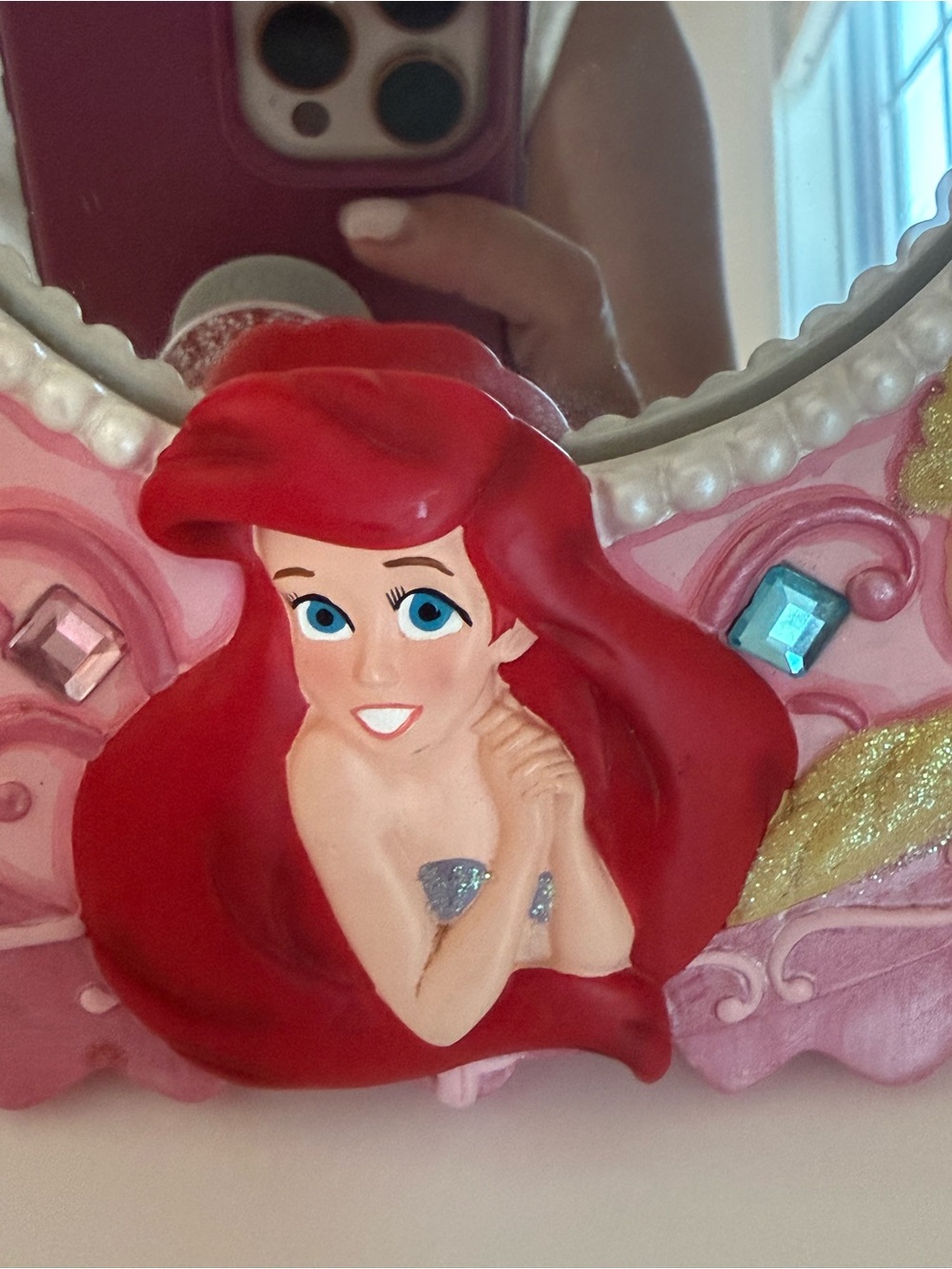 Disney Princess Mirror The Fairest of All Collectable Table Top Decorative - Picture 7 of 16